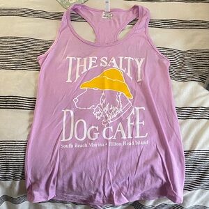 NWT Light Purple Salty Dog Café Racerback Tank Top